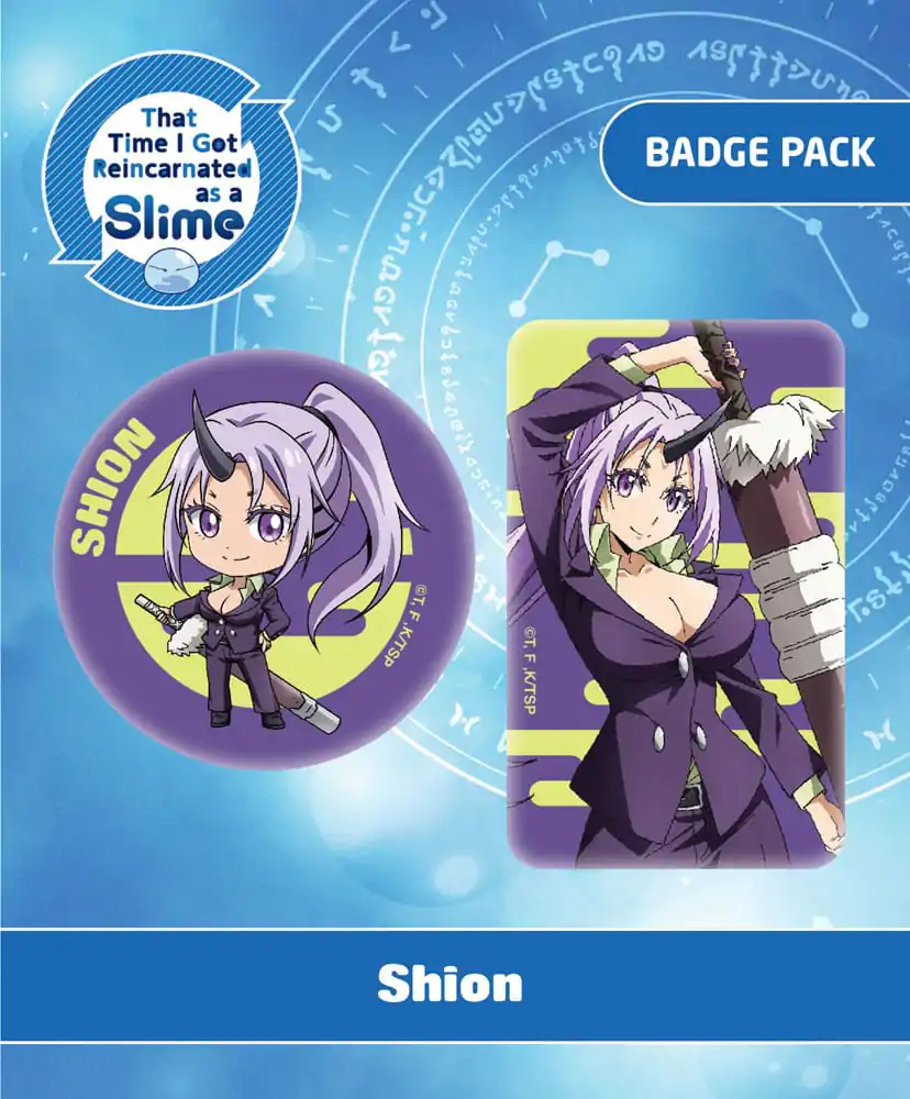 Zestaw 2 przypinek That Time I Got Reincarnated as a Slime Shion zdjęcie produktu
