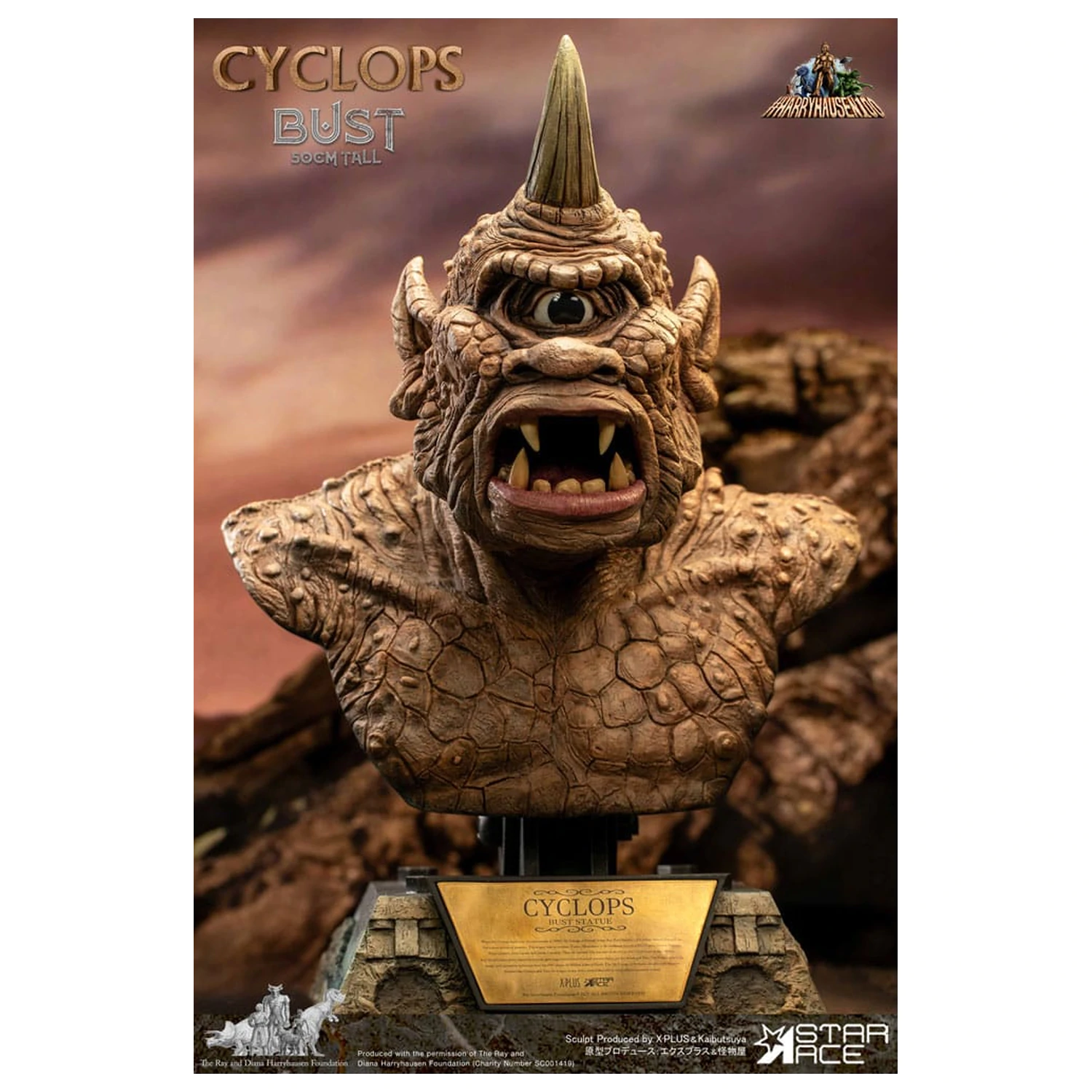 The 7th Voyage of Sinbad popiersie Cyklop Raya Harryhausena 50 cm zdjęcie produktu