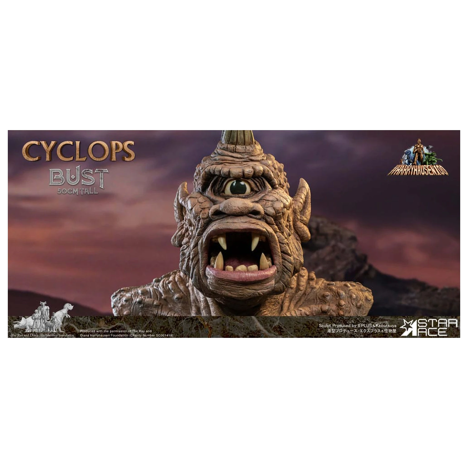 The 7th Voyage of Sinbad popiersie Cyklop Raya Harryhausena 50 cm zdjęcie produktu