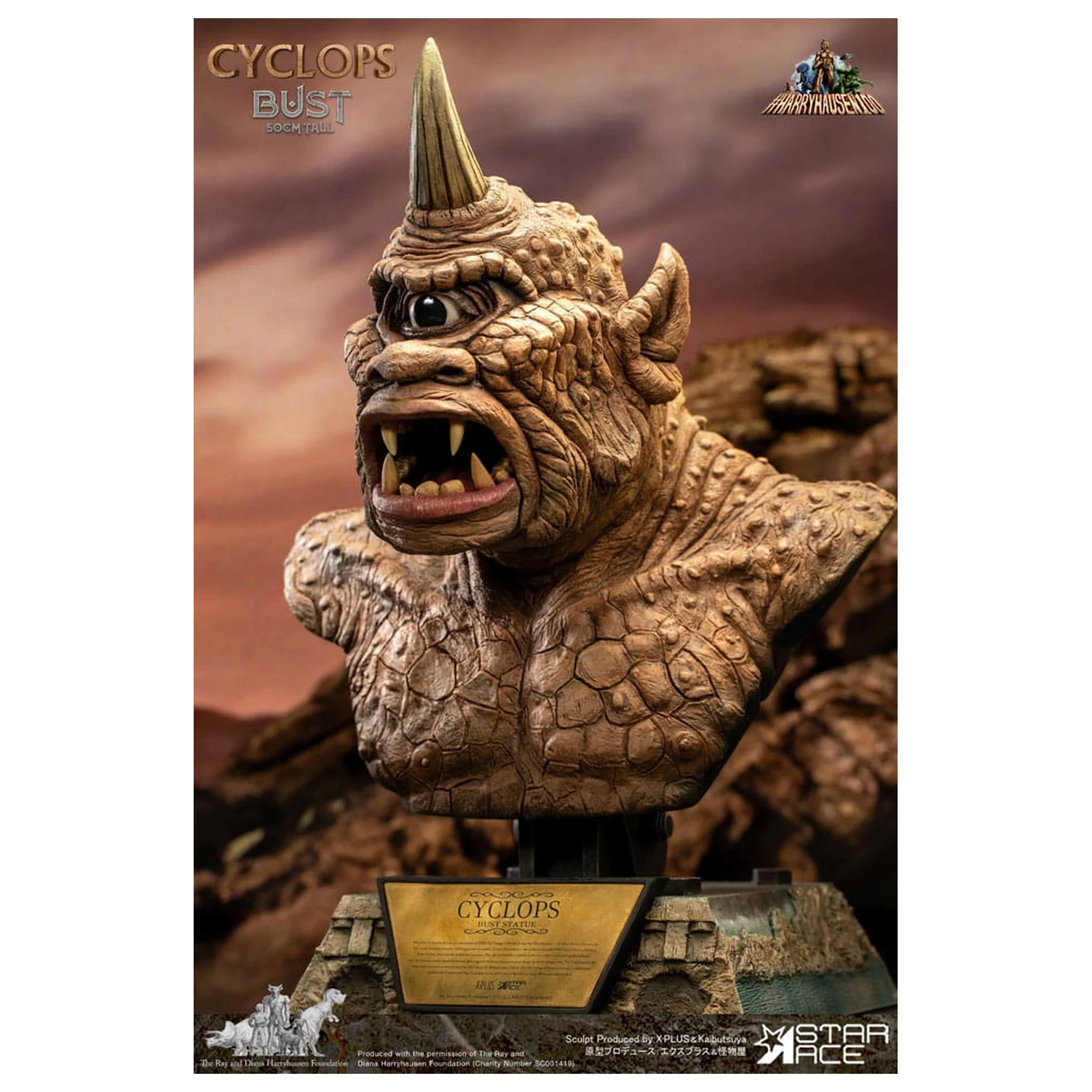 The 7th Voyage of Sinbad popiersie Cyklop Raya Harryhausena 50 cm zdjęcie produktu