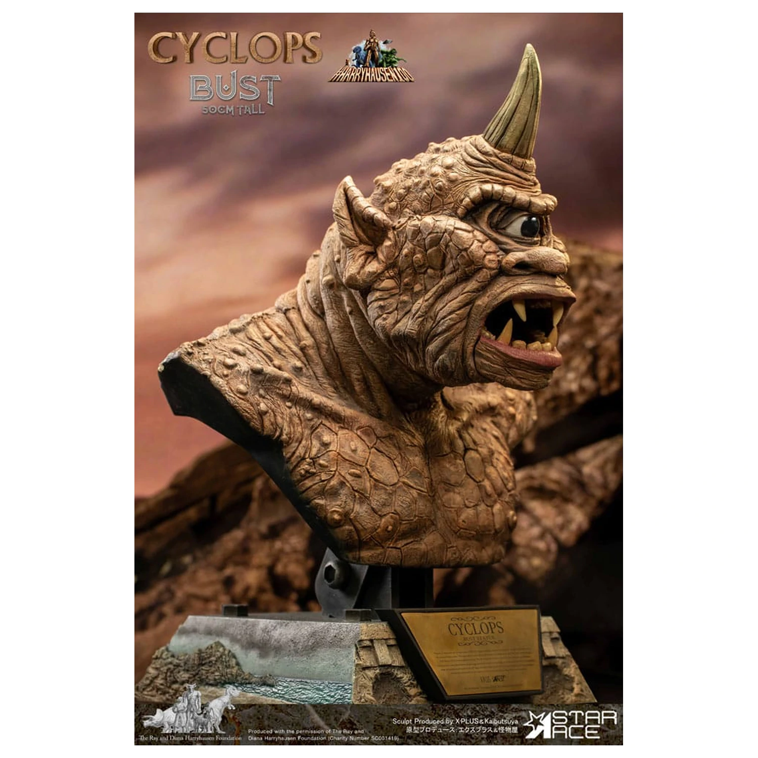 The 7th Voyage of Sinbad popiersie Cyklop Raya Harryhausena 50 cm zdjęcie produktu