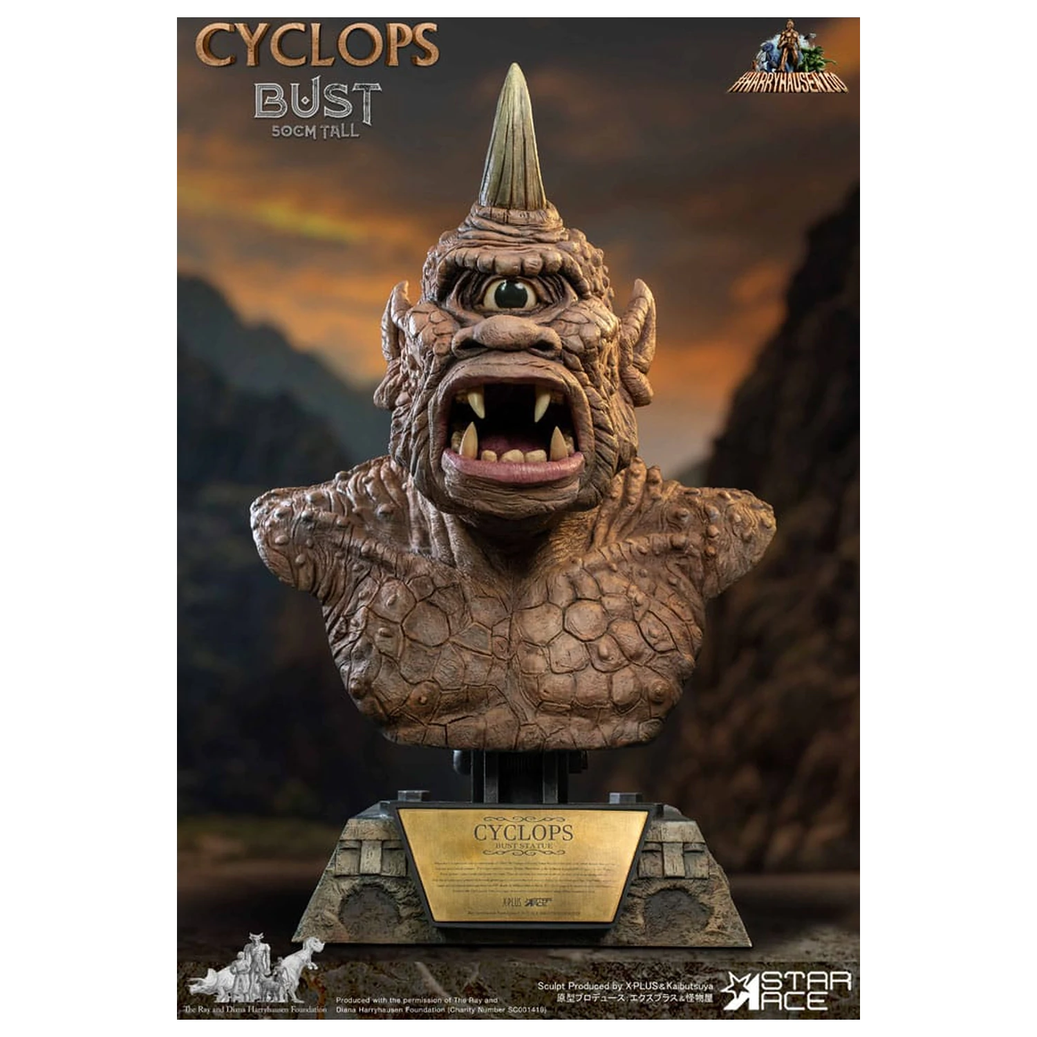 The 7th Voyage of Sinbad popiersie Cyklop Raya Harryhausena 50 cm zdjęcie produktu