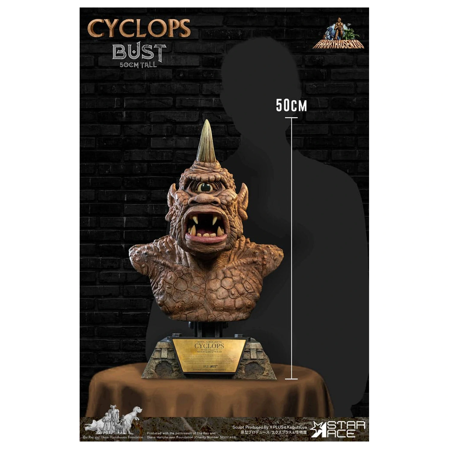 The 7th Voyage of Sinbad popiersie Cyklop Raya Harryhausena 50 cm zdjęcie produktu