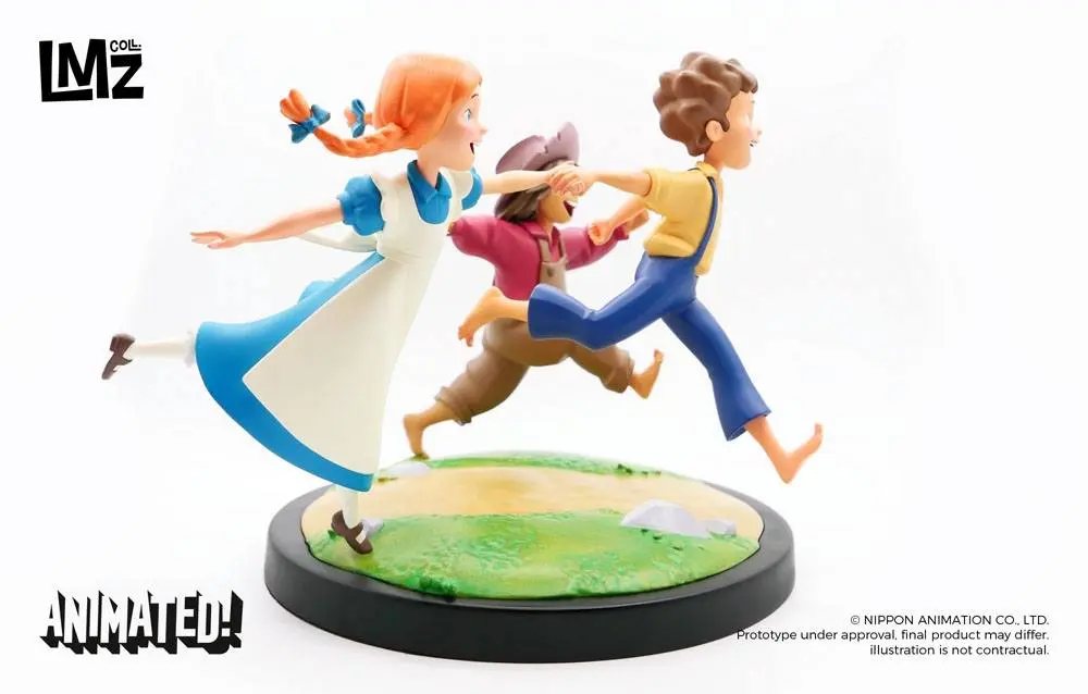 The Adventures of Tom Sawyer Animated! Statua Tom, Huck & Becky 23 cm zdjęcie produktu