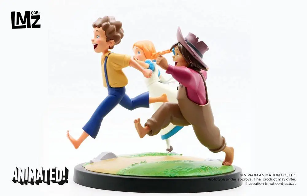 The Adventures of Tom Sawyer Animated! Statua Tom, Huck & Becky 23 cm zdjęcie produktu