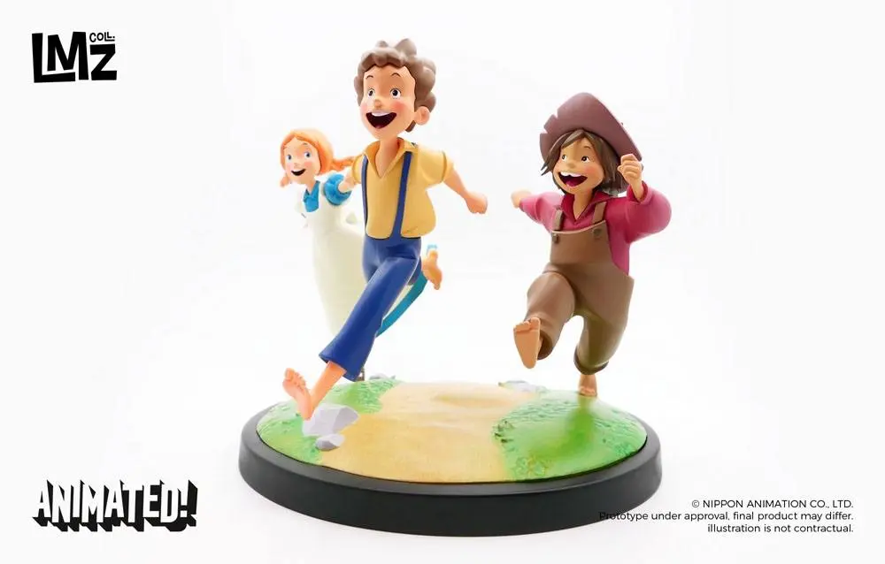 The Adventures of Tom Sawyer Animated! Statua Tom, Huck & Becky 23 cm zdjęcie produktu