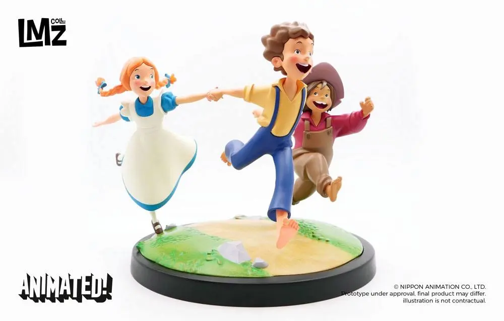The Adventures of Tom Sawyer Animated! Statua Tom, Huck & Becky 23 cm zdjęcie produktu