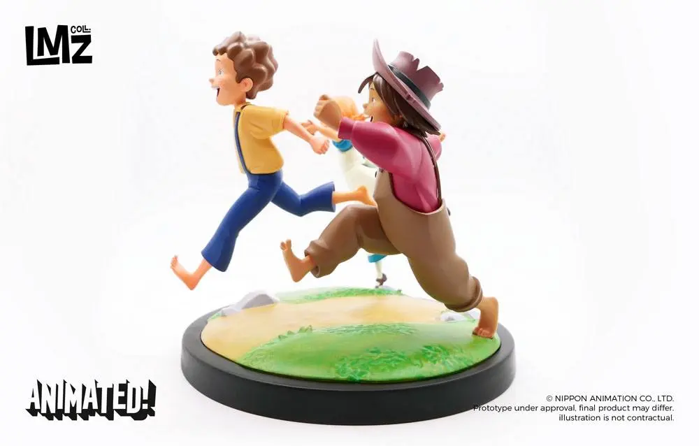 The Adventures of Tom Sawyer Animated! Statua Tom, Huck & Becky 23 cm zdjęcie produktu