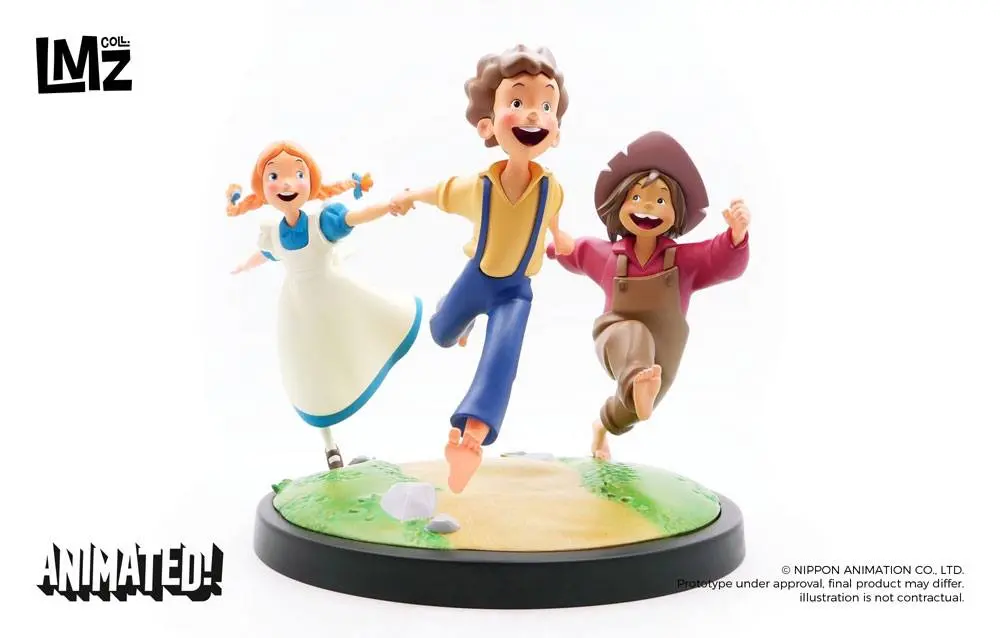 The Adventures of Tom Sawyer Animated! Statua Tom, Huck & Becky 23 cm zdjęcie produktu