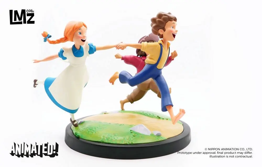 The Adventures of Tom Sawyer Animated! Statua Tom, Huck & Becky 23 cm zdjęcie produktu