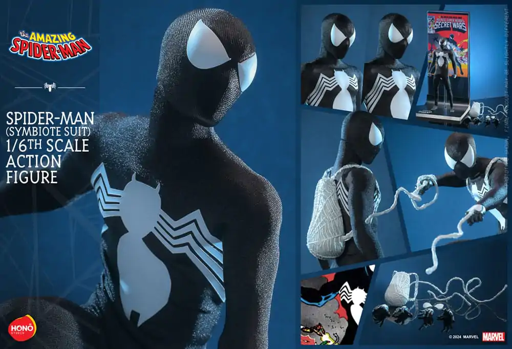 Figurka Akcji The Amazing Spider-Man 1/6 Spider-Man (Symbiote Suit) 30 cm zdjęcie produktu