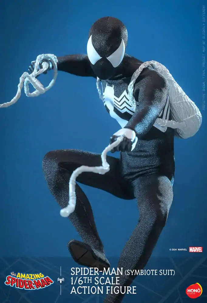 Figurka Akcji The Amazing Spider-Man 1/6 Spider-Man (Symbiote Suit) 30 cm zdjęcie produktu