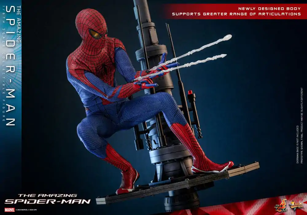 The Amazing Spider-Man Movie Masterpiece Figurka Akcji 1/6 Spider-Man 30 cm zdjęcie produktu