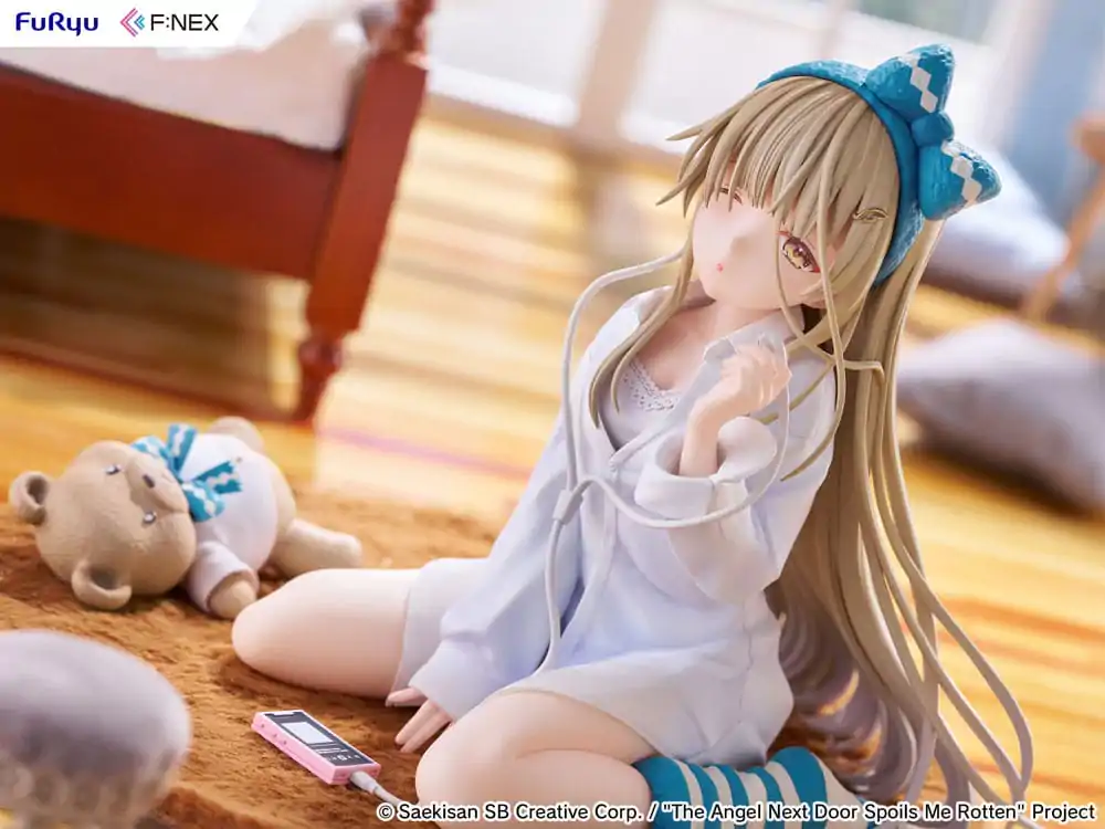 The Angel Next Door Spoils Me Rotten F:Nex Statuetka PVC 1/7 Mahiru Shiina Wersja Relax 14 cm zdjęcie produktu