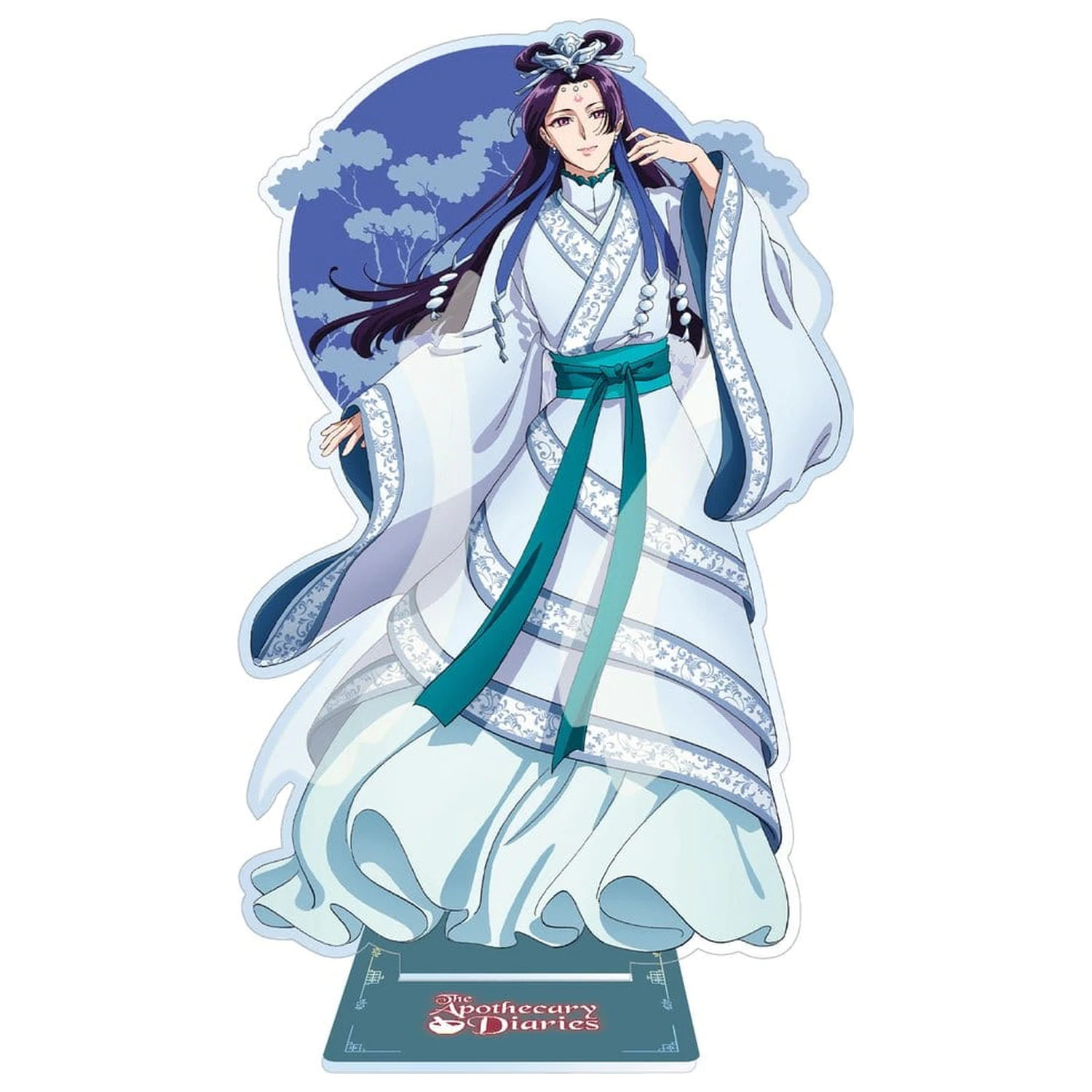 Stojak akrylowy The Apothecary Diaries Jinshi Moon Festival Ver. Holograficzny 18 cm zdjęcie produktu
