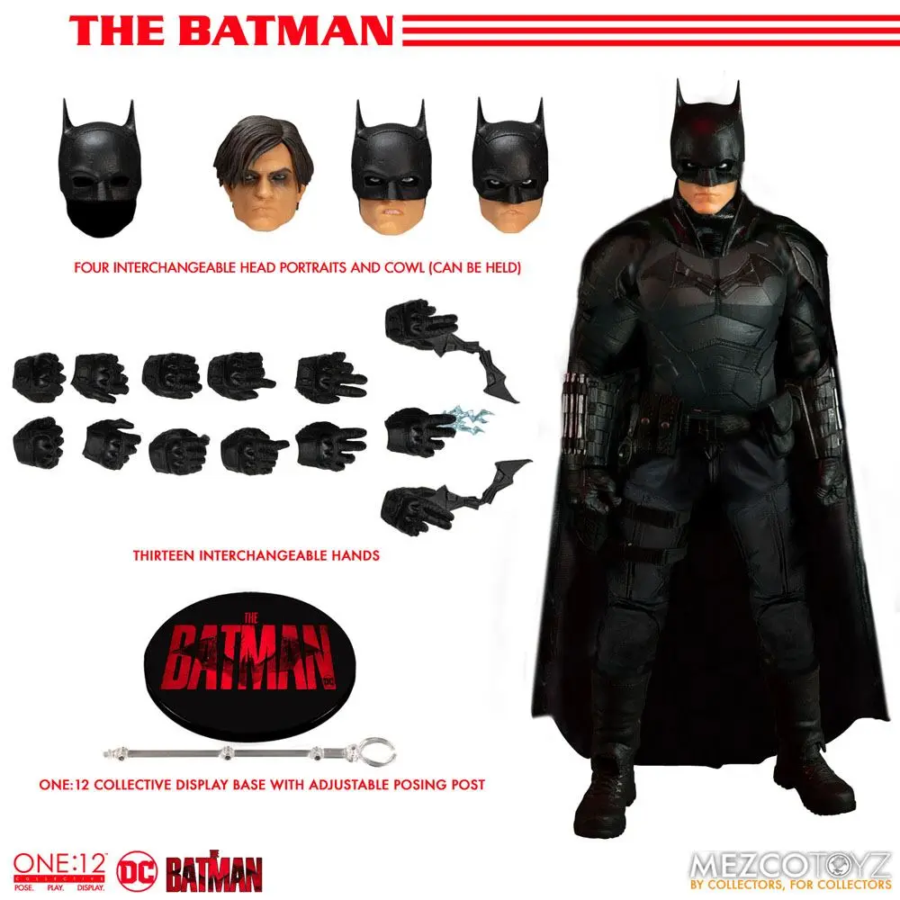 The Batman Action Figure 1/12 Batman Figurka Akcji 17 cm zdjęcie produktu