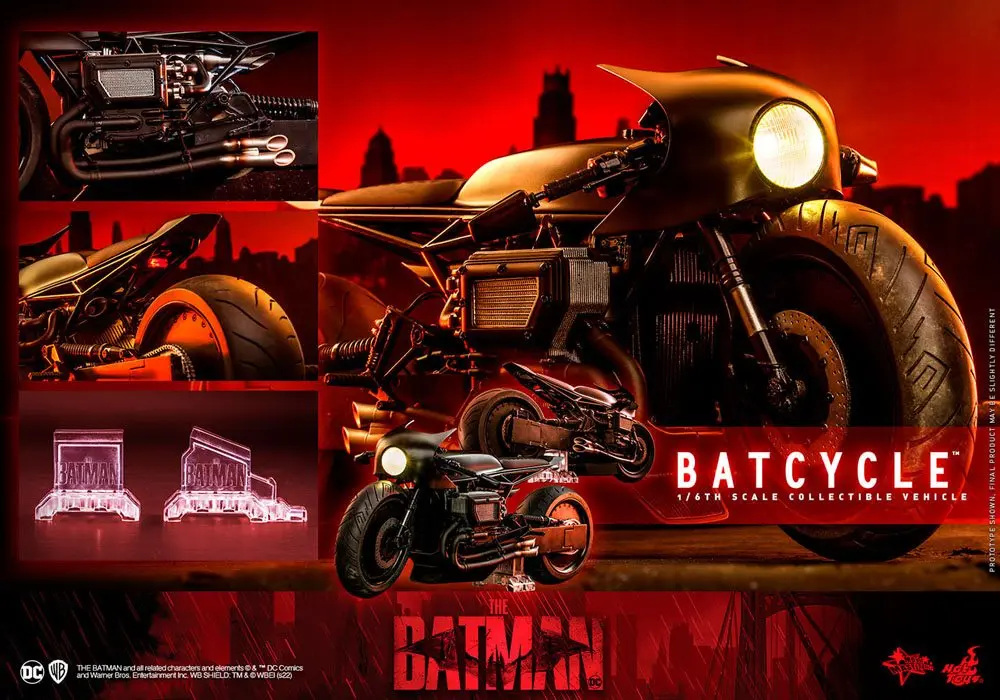 The Batman Movie Masterpiece Vehicle 1/6 Batcycle 42 cm zdjęcie produktu