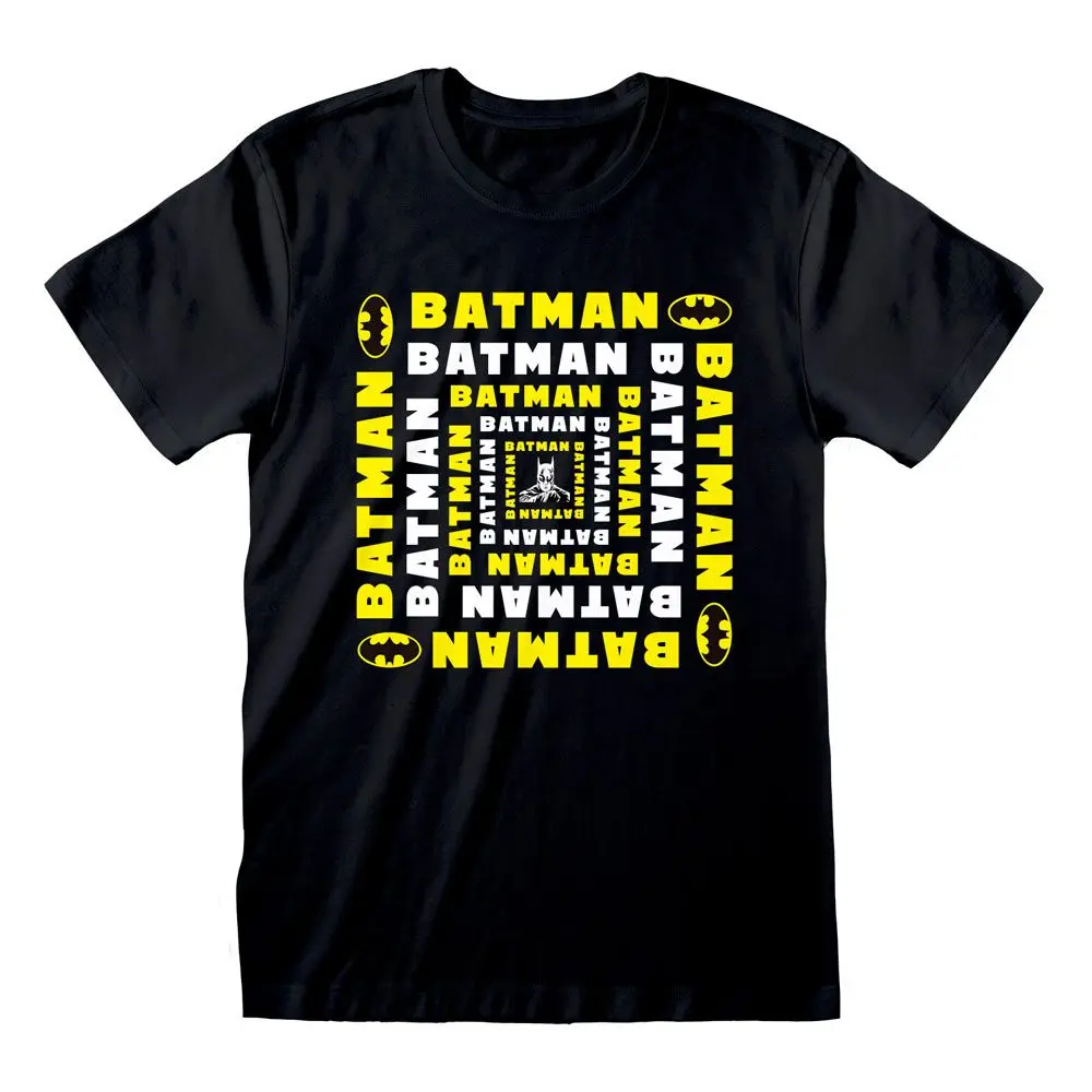 T-shirt The Batman Square Name zdjęcie produktu