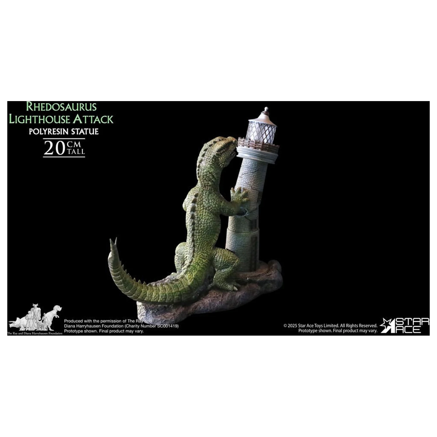 The Beast from 20,000 Fathoms Resinowa Statuetka 1/8 Ray Harryhausens Rhedosaurus 20 cm zdjęcie produktu