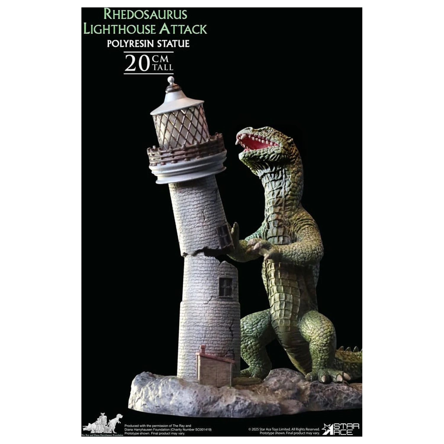 The Beast from 20,000 Fathoms Resinowa Statuetka 1/8 Ray Harryhausens Rhedosaurus 20 cm zdjęcie produktu