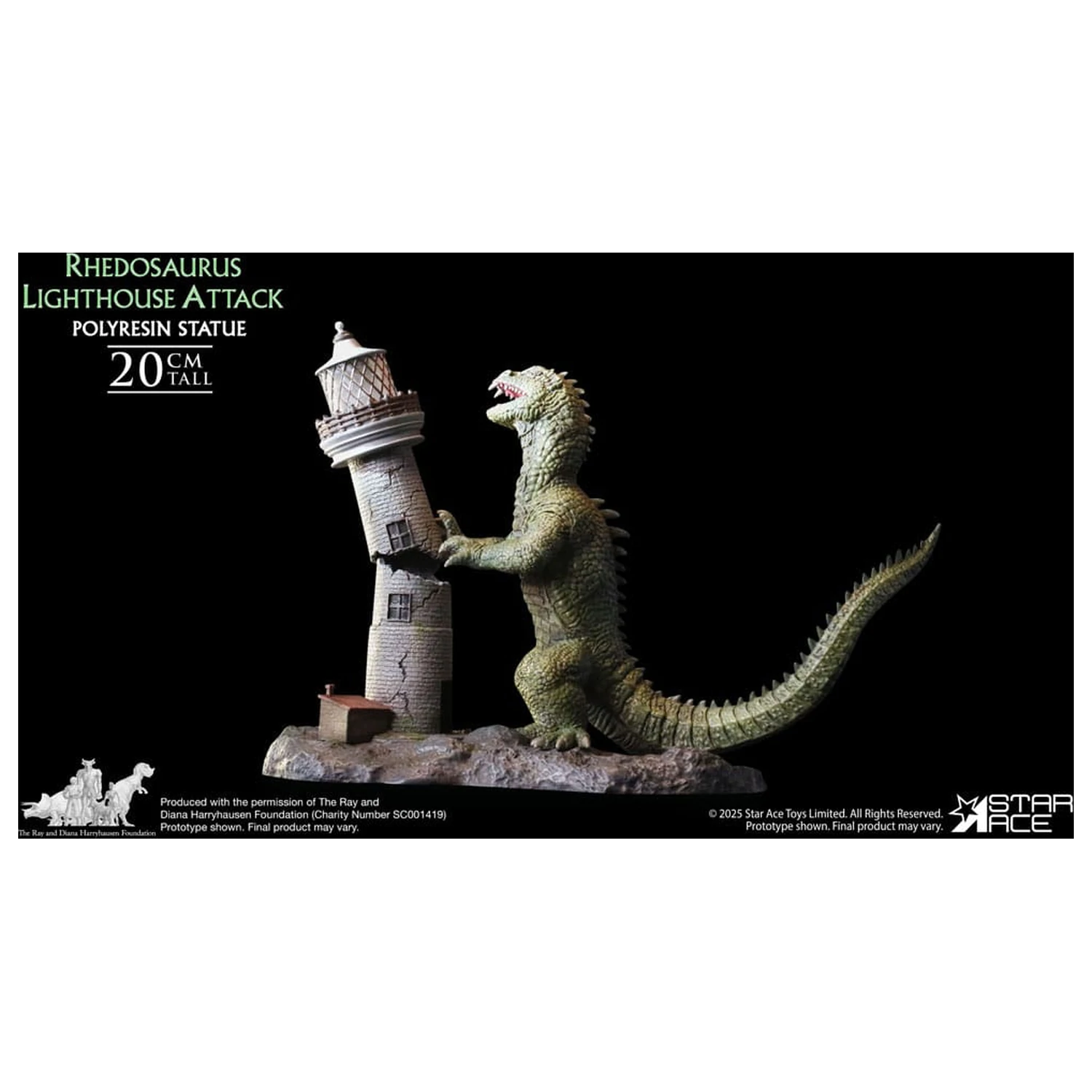 The Beast from 20,000 Fathoms Resinowa Statuetka 1/8 Ray Harryhausens Rhedosaurus 20 cm zdjęcie produktu