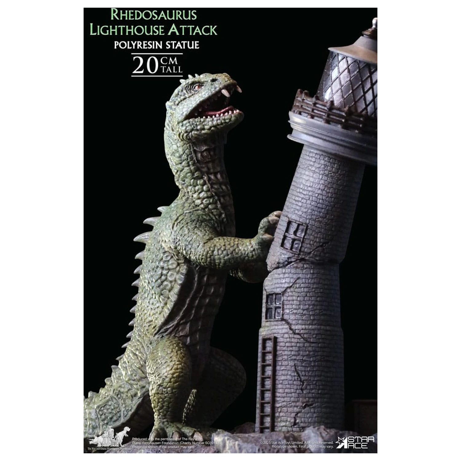 The Beast from 20,000 Fathoms Resinowa Statuetka 1/8 Ray Harryhausens Rhedosaurus 20 cm zdjęcie produktu