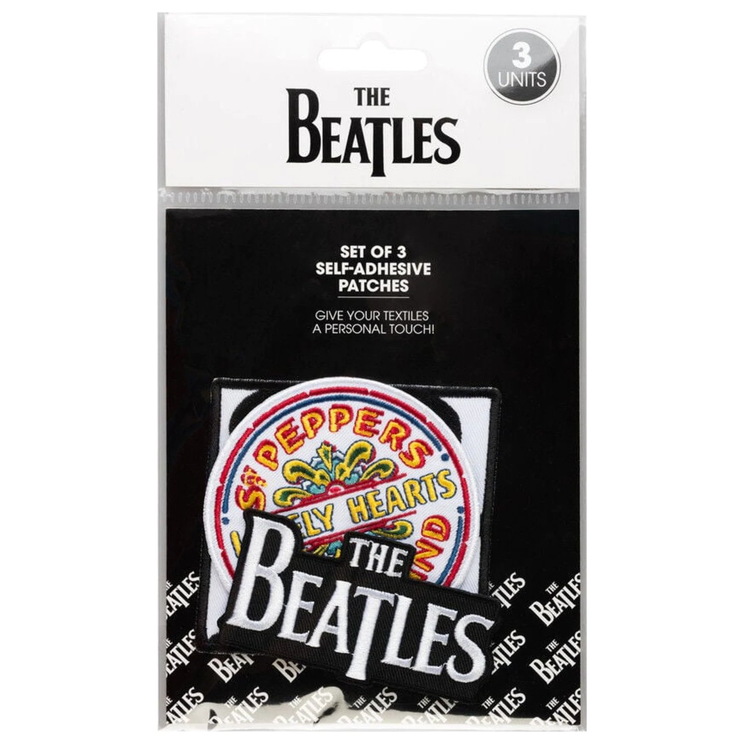 The Beatles zestaw 3 naszywek zdjęcie produktu