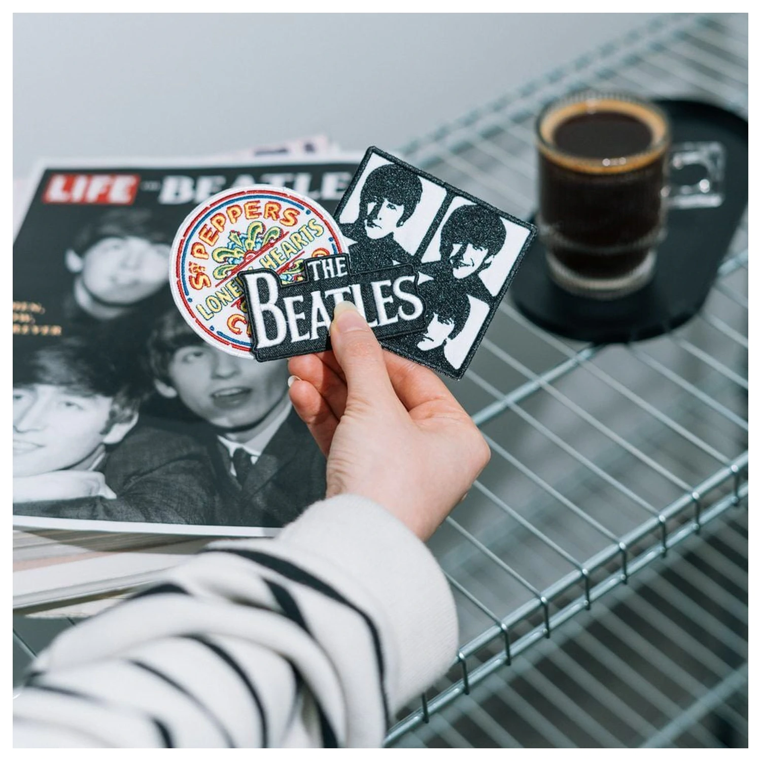 The Beatles zestaw 3 naszywek zdjęcie produktu
