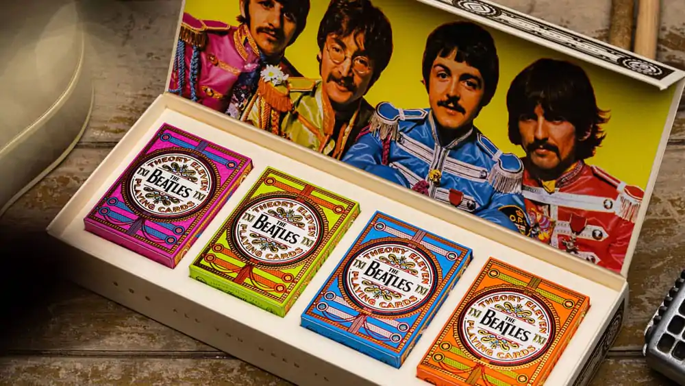 The Beatles Playing Cards Box Set (4 talie) zdjęcie produktu