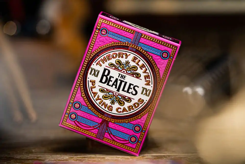 Karty do Gry The Beatles Playing Cards Pink Version zdjęcie produktu