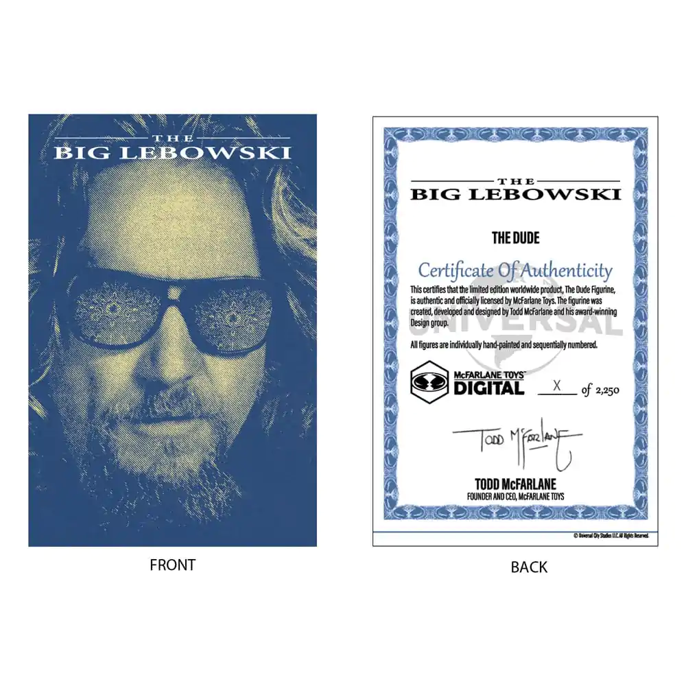 The Big Lebowski Movie Maniacs Figurka Akcji The Dude (McFarlane Digital) 15 cm zdjęcie produktu