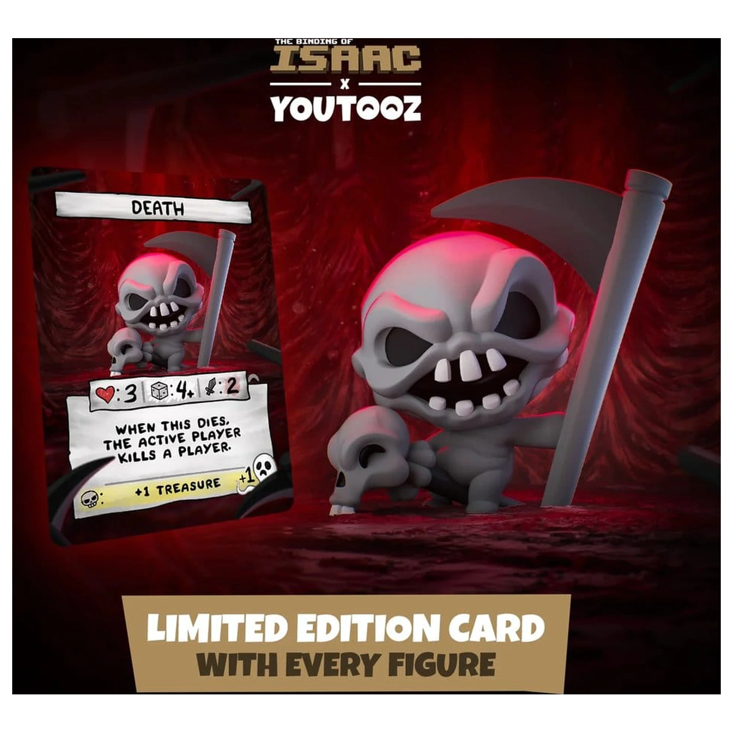 The Binding of Isaac winylowa figurka Death 8 cm zdjęcie produktu