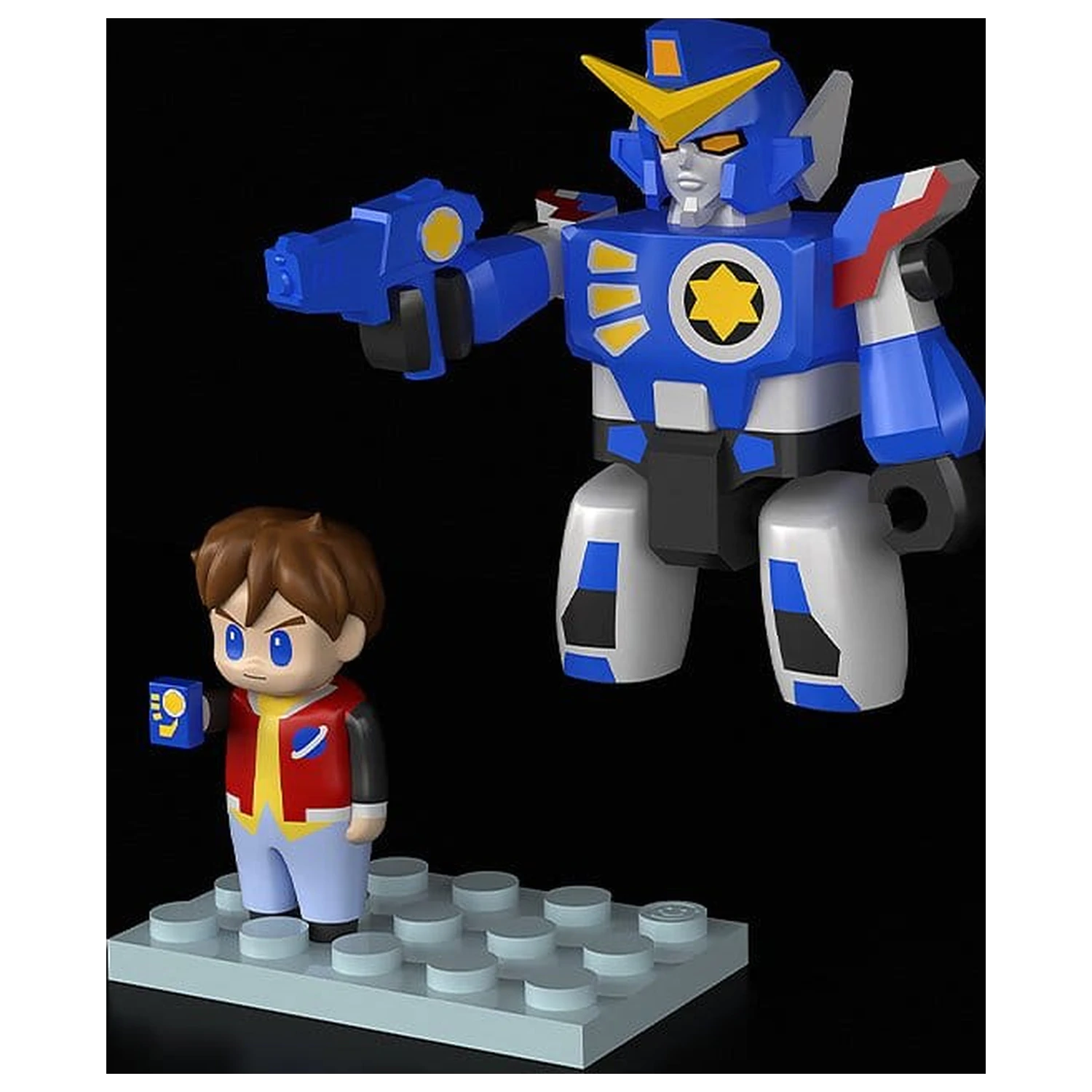 The Brave Fighter of Legend Da-Garn Brickroid Action Figures 2-pak Da-Garn i Seiji Takasugi Zestaw zdjęcie produktu