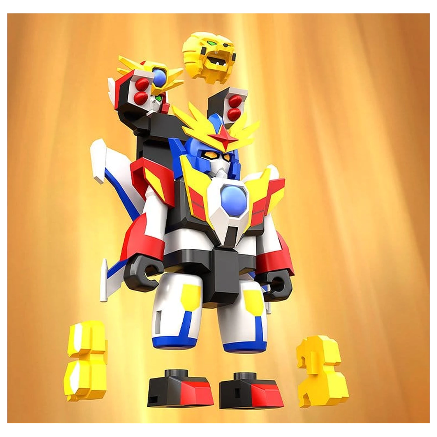 The Brave Fighter of Legend Da-Garn Brickroid Action Figure Da-Garn X 5 cm zdjęcie produktu