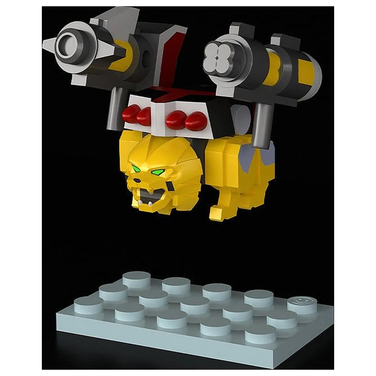 The Brave Fighter of Legend Da-Garn Brickroid figurka akcji Ga-Orn (Animal Mode) 2 cm zdjęcie produktu