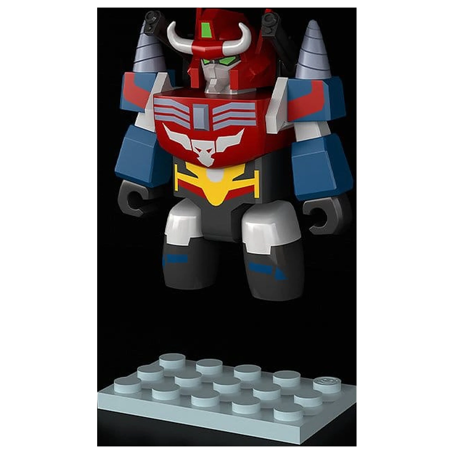 The Brave Fighter of Legend Da-Garn Brickroid figurka akcji Land Bison 5 cm zdjęcie produktu