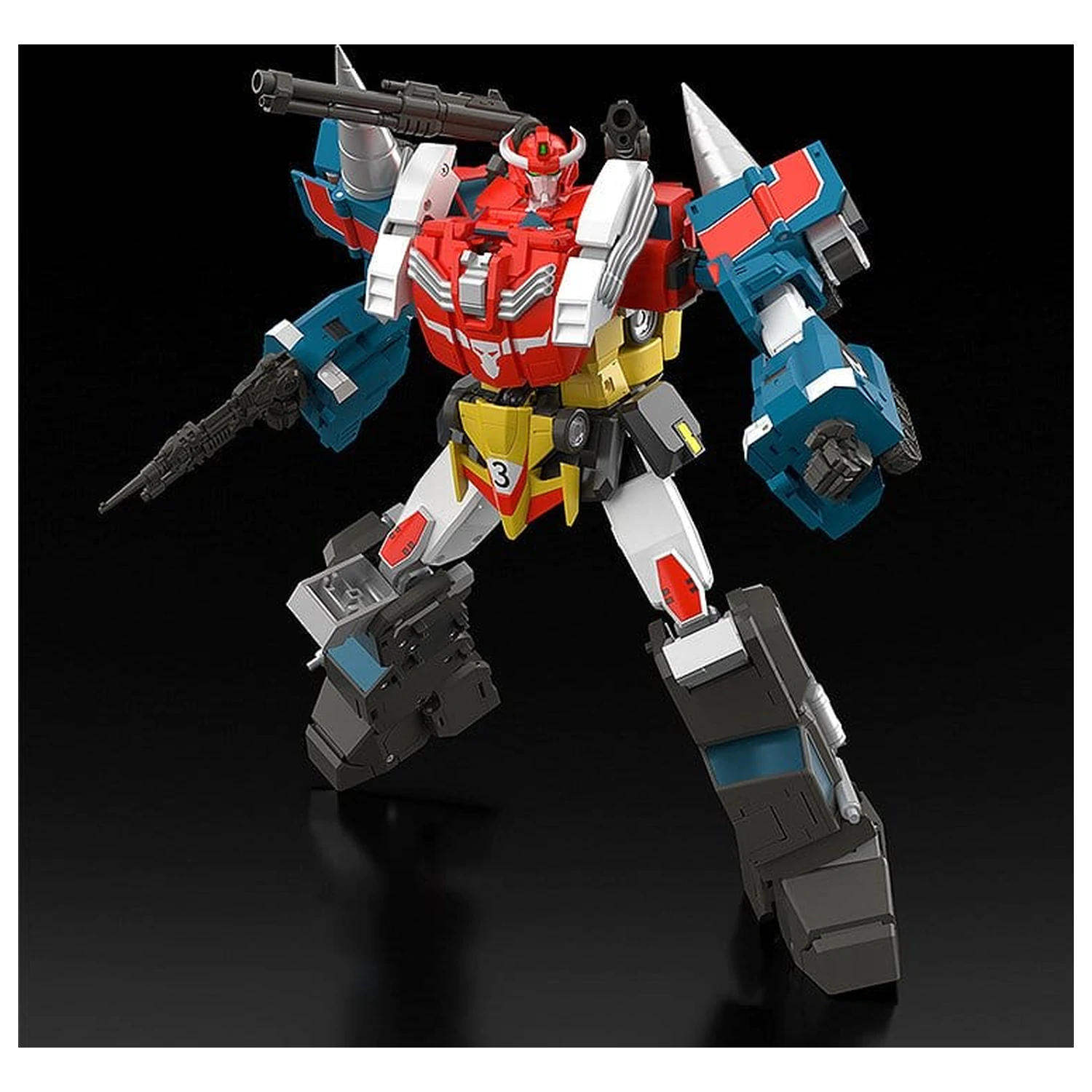 The Brave Fighter of Legend Da-Garn Action Figure The Gattai Land Bison 27 cm zdjęcie produktu
