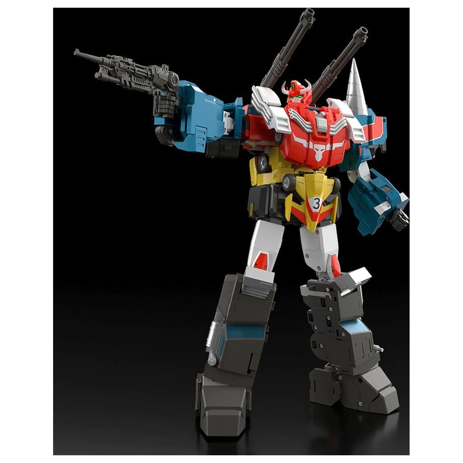 The Brave Fighter of Legend Da-Garn Action Figure The Gattai Land Bison 27 cm zdjęcie produktu