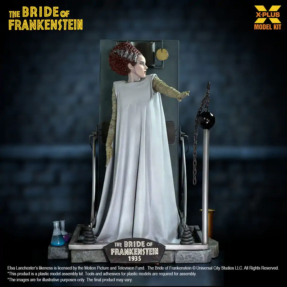 The Bride of Frankenstein Plastic Model Kit 1/8 Narzeczona Frankensteina 21 cm zdjęcie produktu