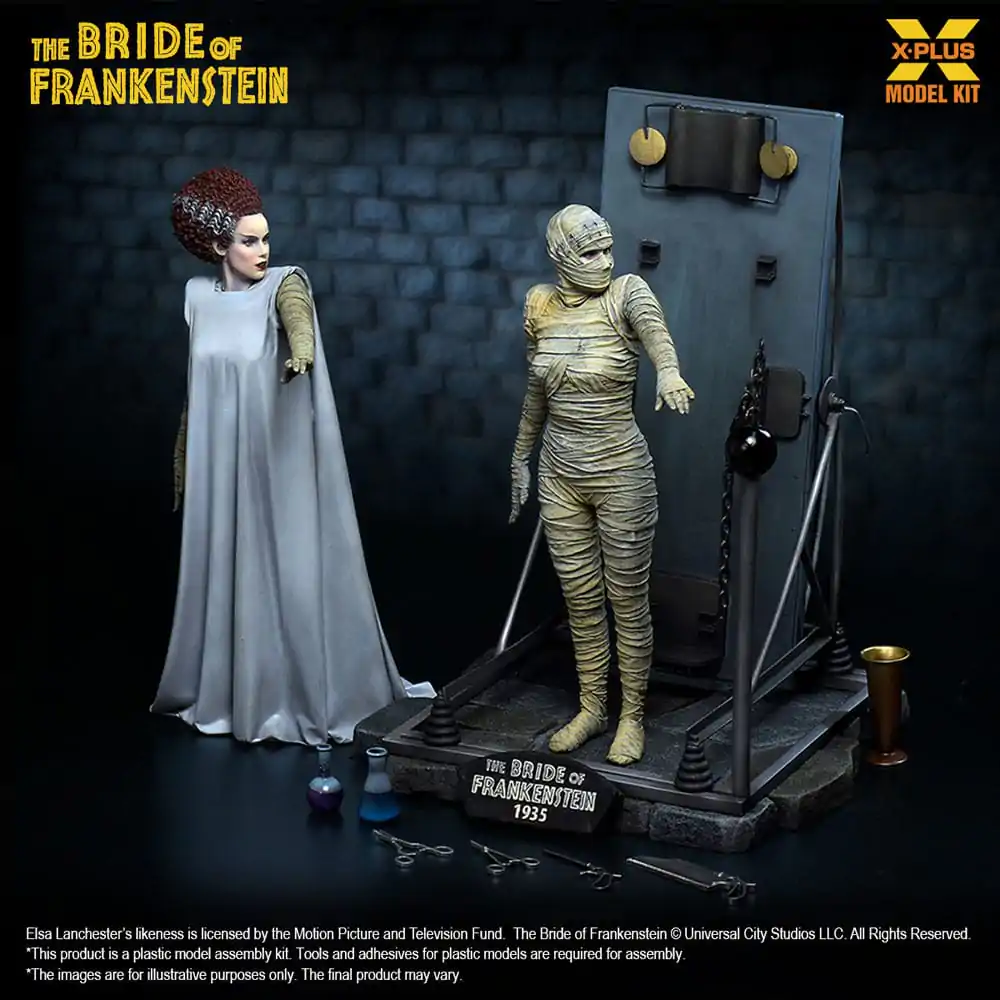 The Bride of Frankenstein Plastic Model Kit 1/8 Narzeczona Frankensteina 21 cm zdjęcie produktu