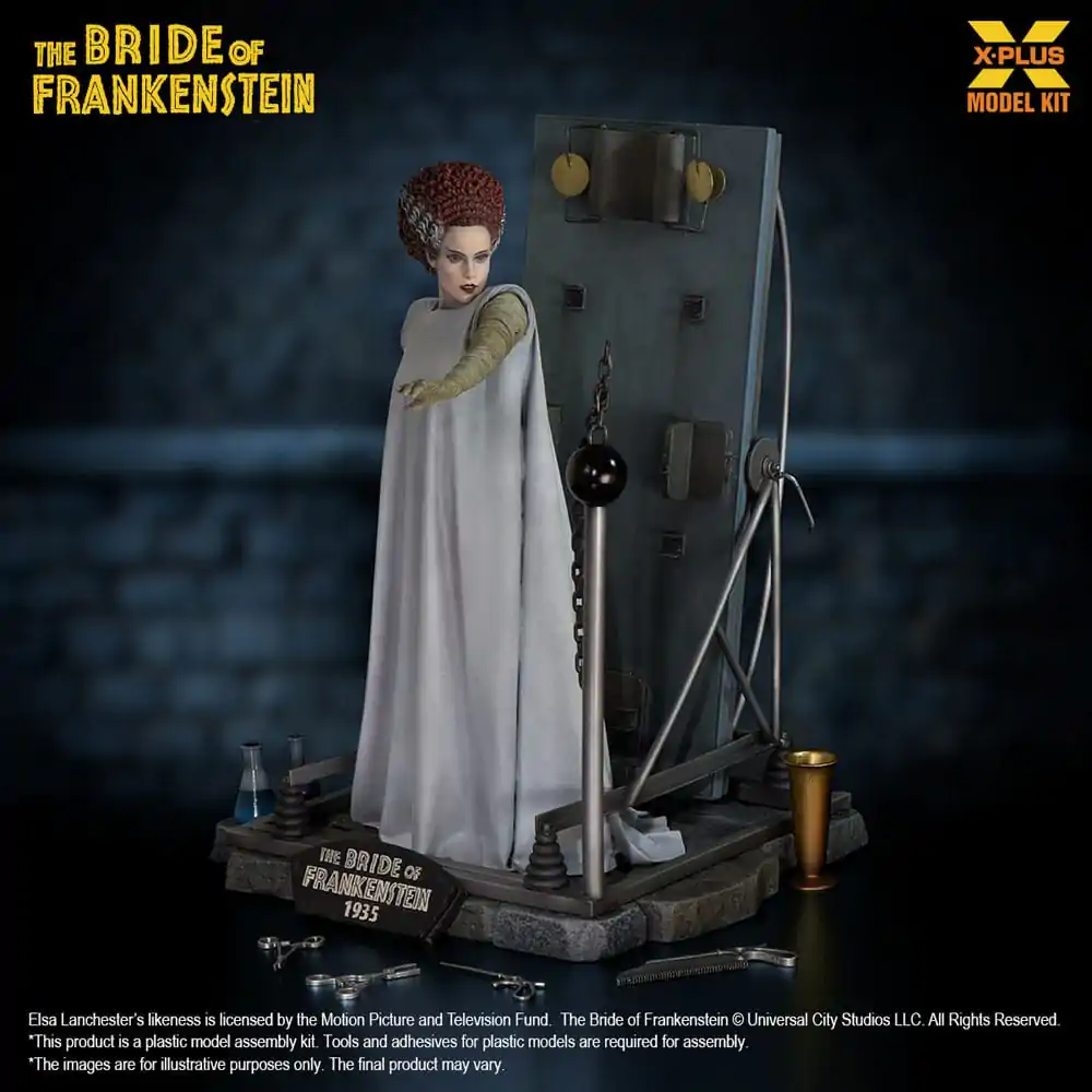 The Bride of Frankenstein Plastic Model Kit 1/8 Narzeczona Frankensteina 21 cm zdjęcie produktu