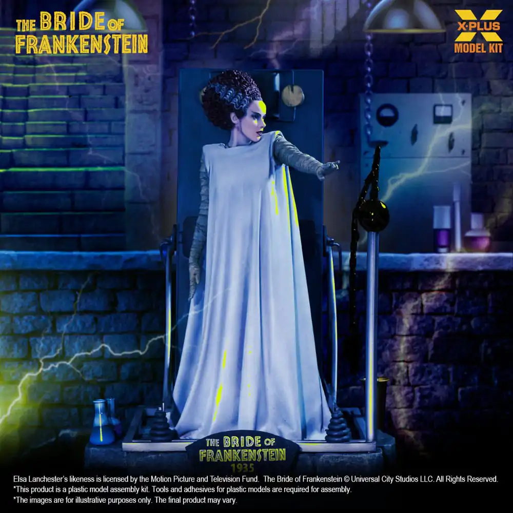 The Bride of Frankenstein Plastic Model Kit 1/8 Narzeczona Frankensteina 21 cm zdjęcie produktu