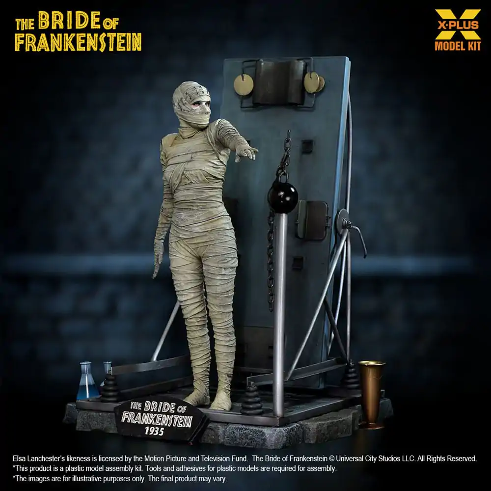 The Bride of Frankenstein Plastic Model Kit 1/8 Narzeczona Frankensteina 21 cm zdjęcie produktu