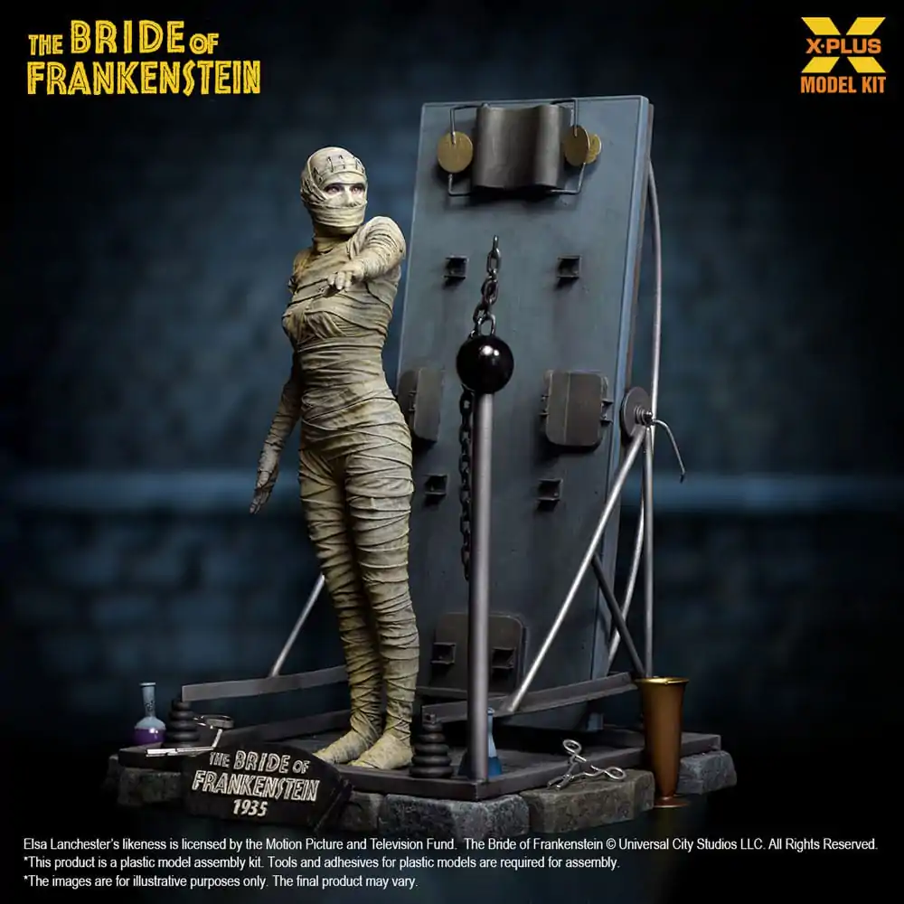 The Bride of Frankenstein Plastic Model Kit 1/8 Narzeczona Frankensteina 21 cm zdjęcie produktu