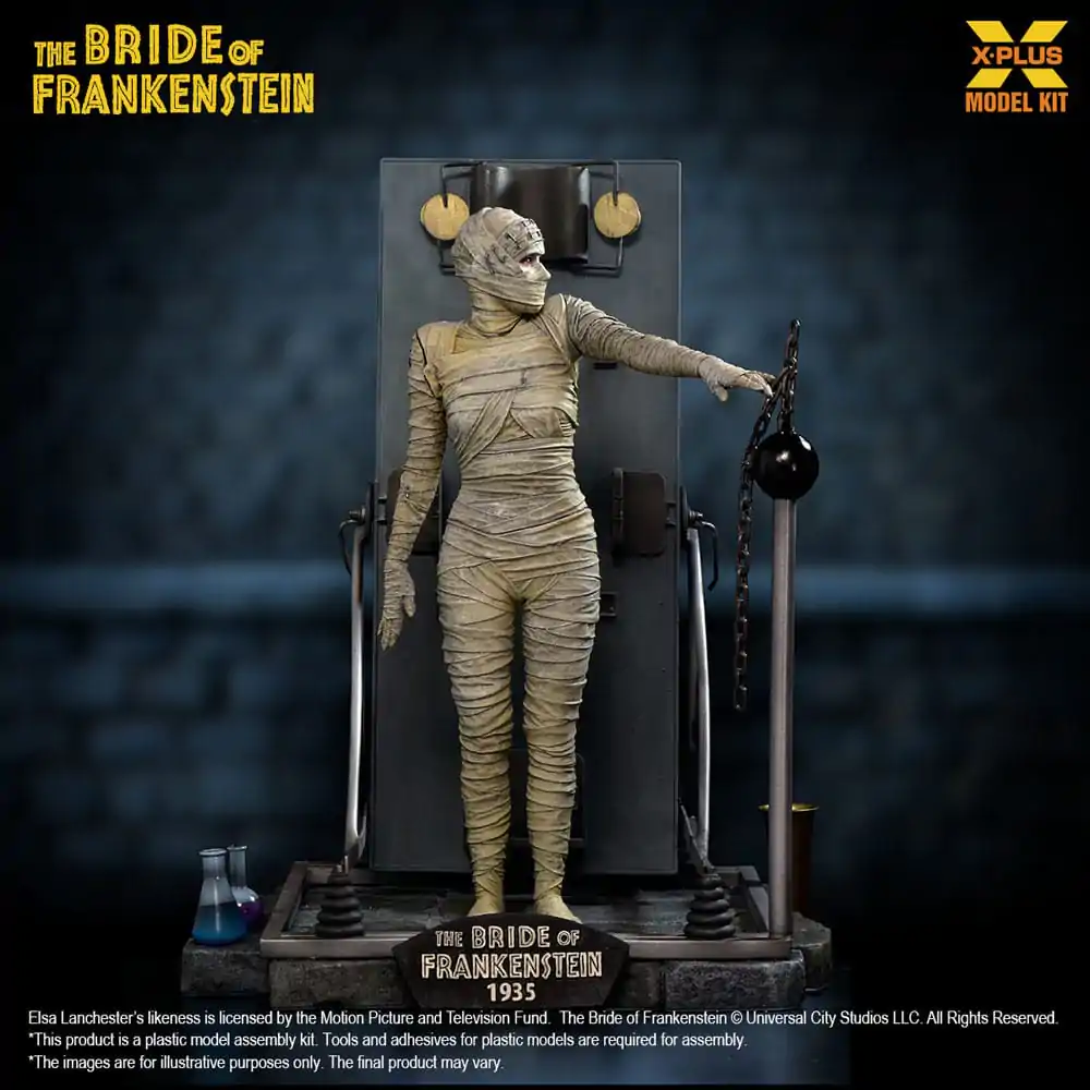 The Bride of Frankenstein Plastic Model Kit 1/8 Narzeczona Frankensteina 21 cm zdjęcie produktu