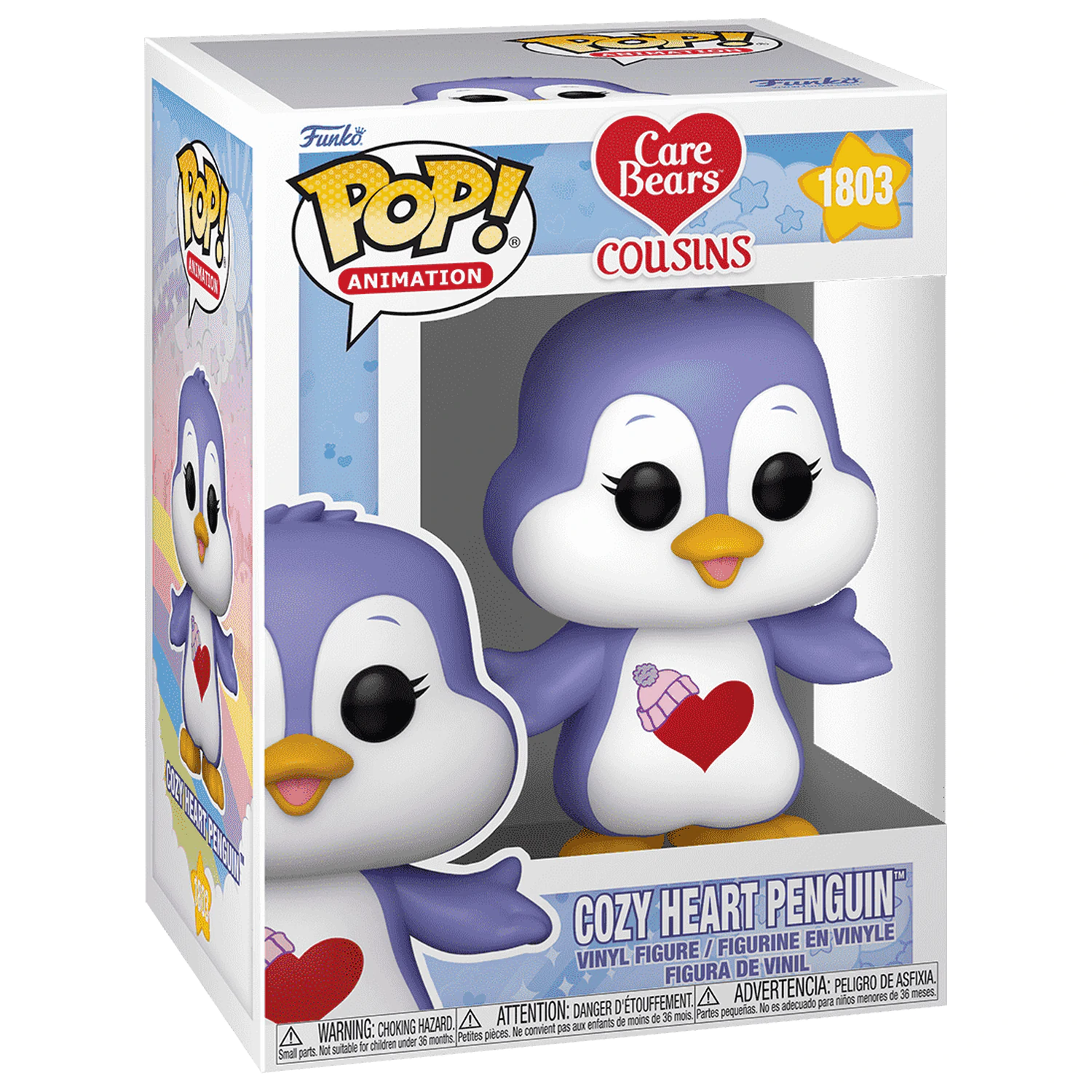 The Care Bears Funko POP! Animation Figurka winylowa Cozy Heart Penguin 9 cm zdjęcie produktu