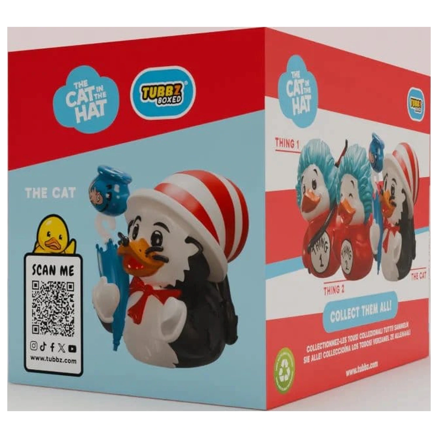 The Cat in the Hat Tubbz PVC Figurka Wersja Pudełkowa 10 cm zdjęcie produktu