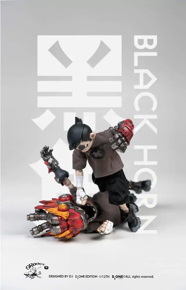 The Circle Figurka Akcji Kit 1/12 Black Horn Year of the Loong Limited Edition 16 cm zdjęcie produktu
