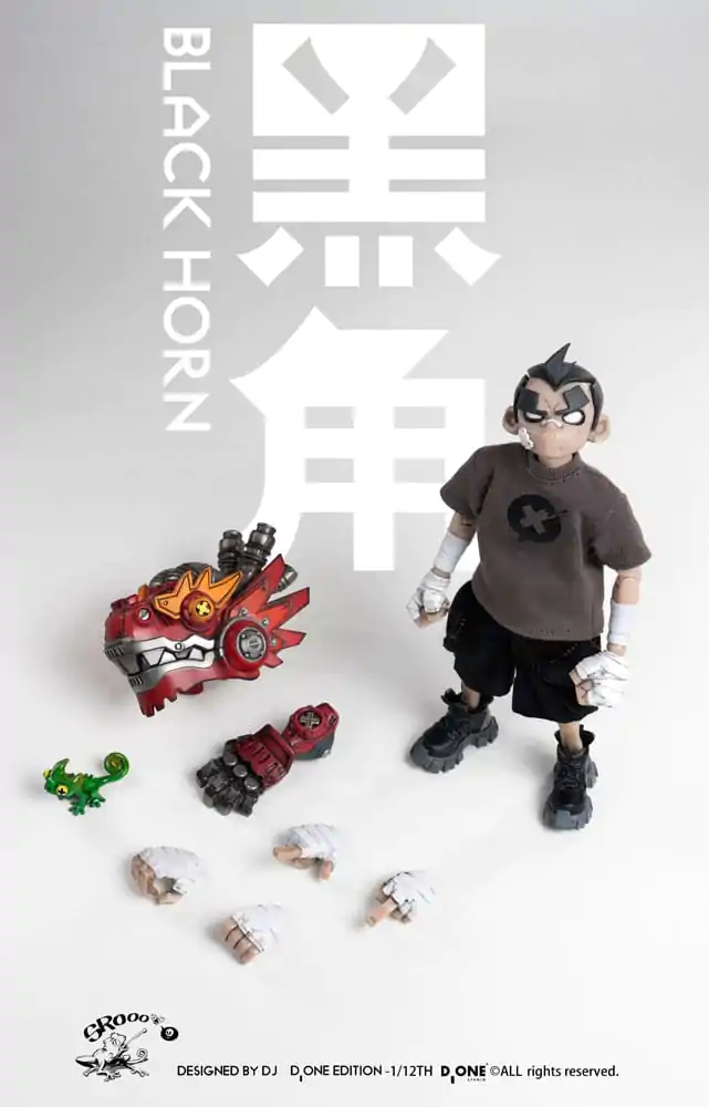 The Circle Figurka Akcji Kit 1/12 Black Horn Year of the Loong Limited Edition 16 cm zdjęcie produktu