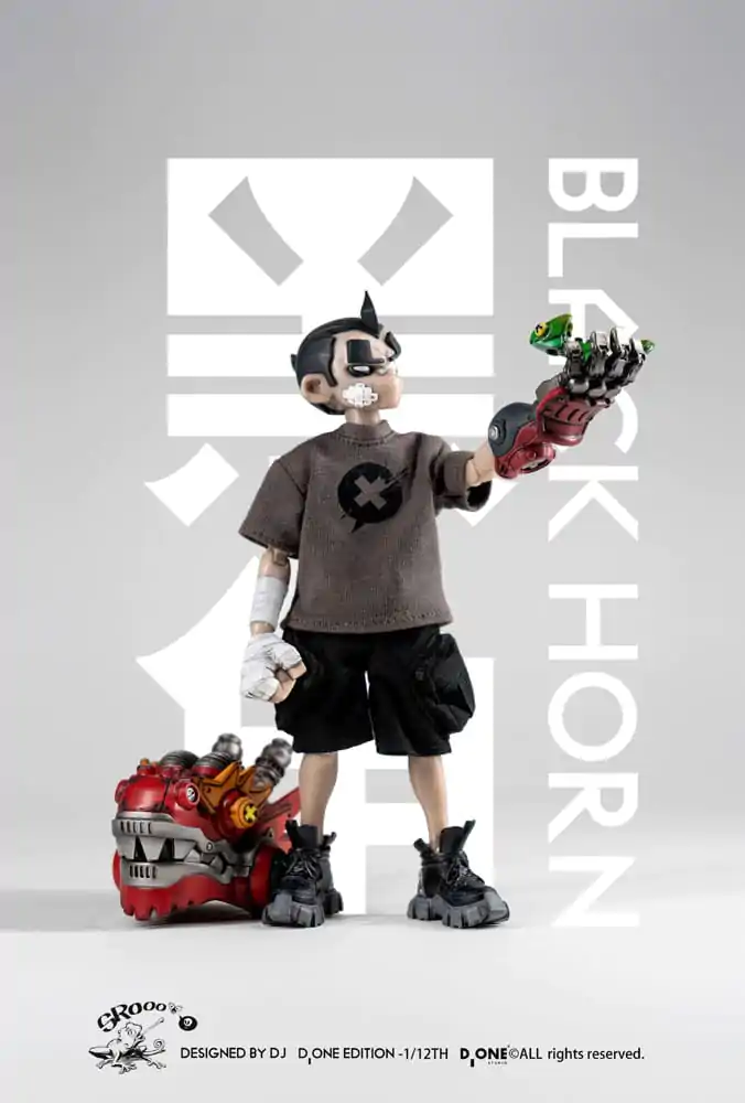 The Circle Figurka Akcji Kit 1/12 Black Horn Year of the Loong Limited Edition 16 cm zdjęcie produktu